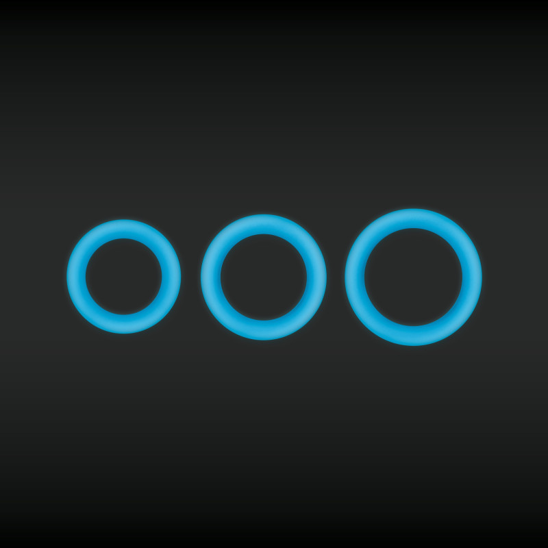 firefly Cockring Fluo Firefly Bleu